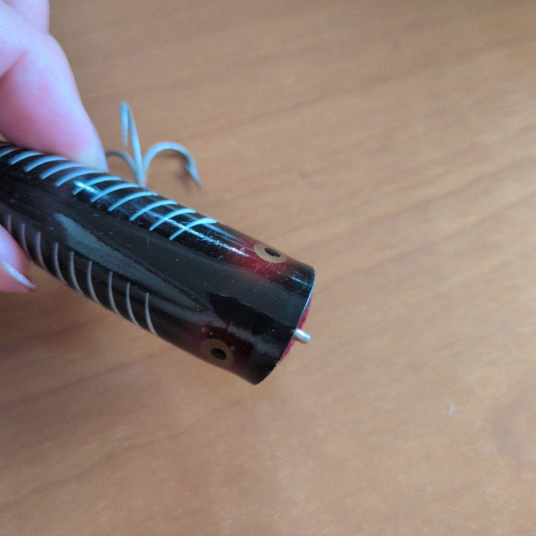 Heddon Chugger Spook ブラック トップウォーター　オールド