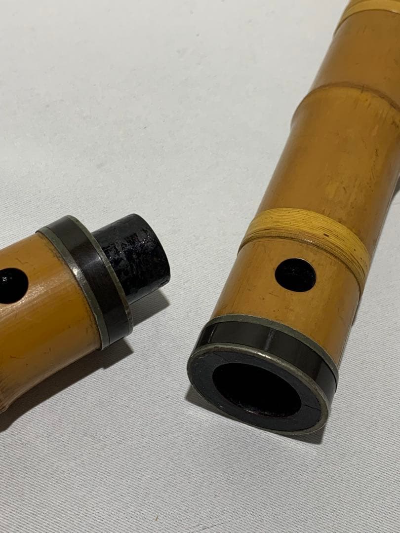 尺八　一尺八寸(約54cm)本体　在銘(香堂) 竹製　収納袋