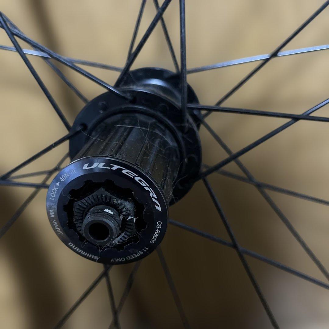 【商品の説明　熟読下さい！】 シマノ　RS前後ホイール【タイヤ付】