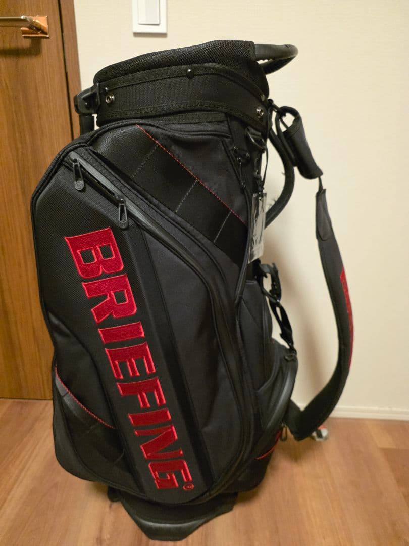 僕*ん様 【極美品】ブリーフィング キャディバッグ CR-10　ブラック