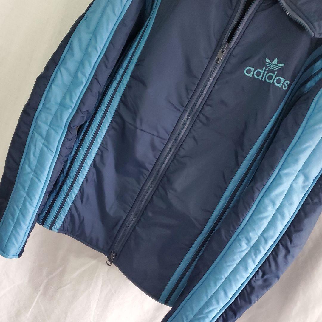80s アディダス adidas スキー中綿 線 ジャケット ジャンパー