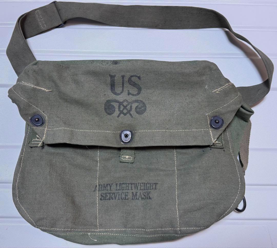 米軍 実物 ライトウエイトガスマスクバッグ