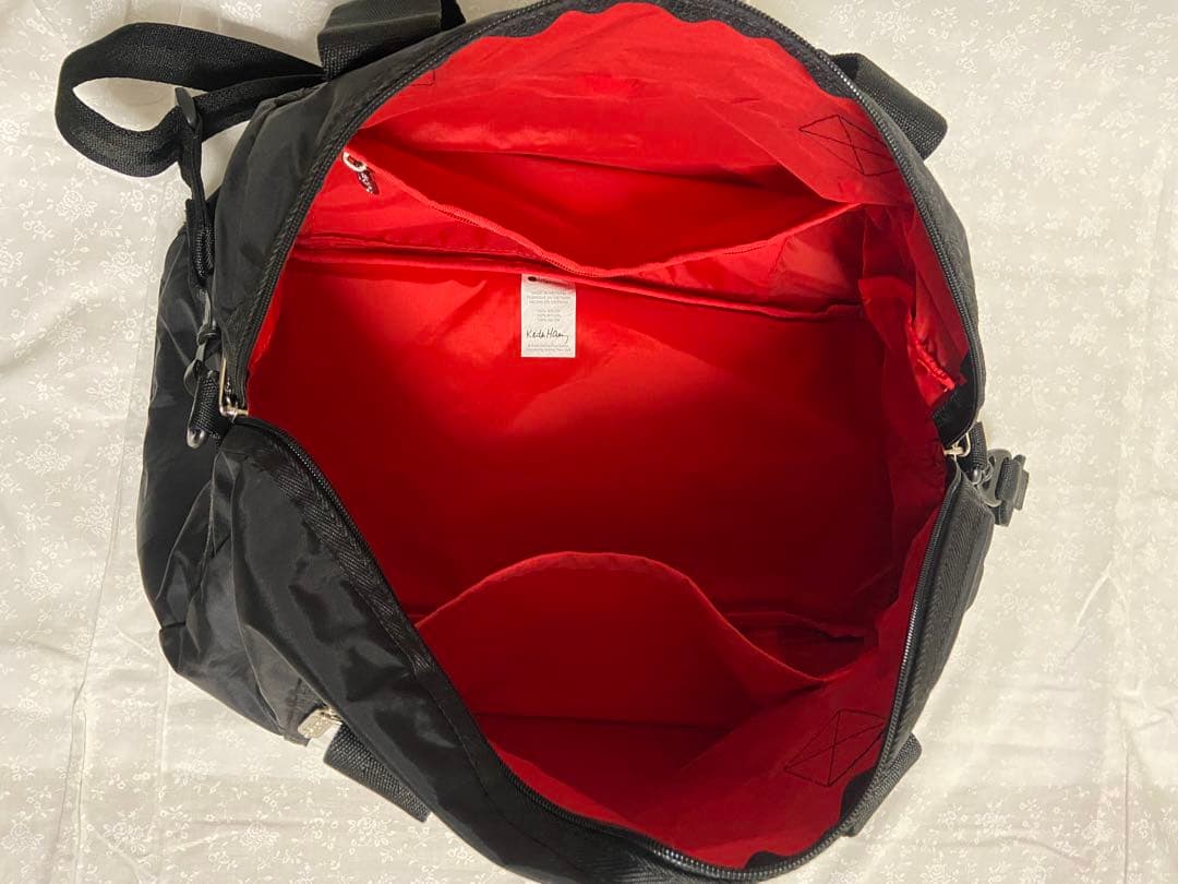 レスポ×キースヘリング　ボストンバッグ　レスポメモ帳のおまけ付き