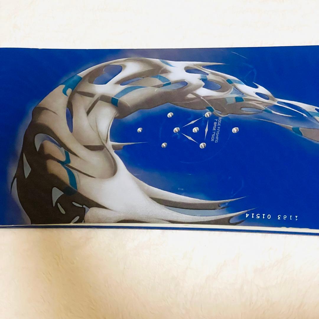 BURTON バートン スノーボード AIR 153cm 青×灰 板