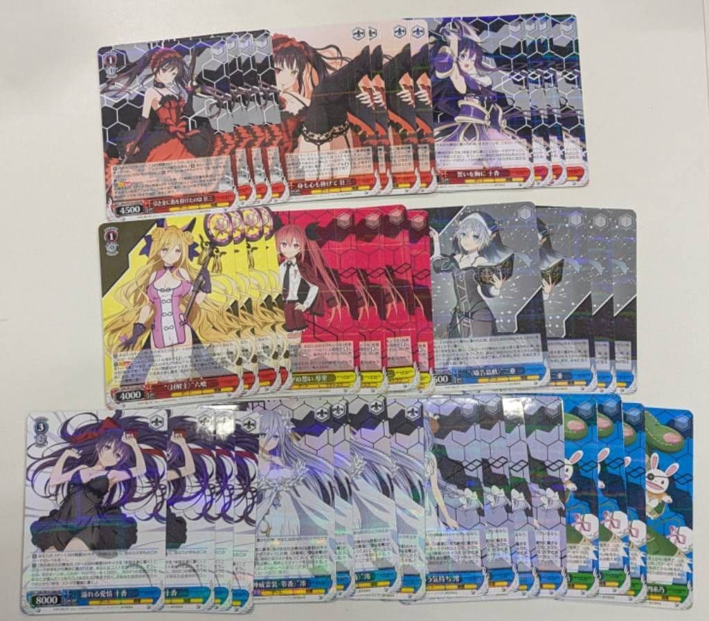 ヴァイスシュヴァルツ　デートアライブ　デート・ア・ライブ　RR以下　4コン