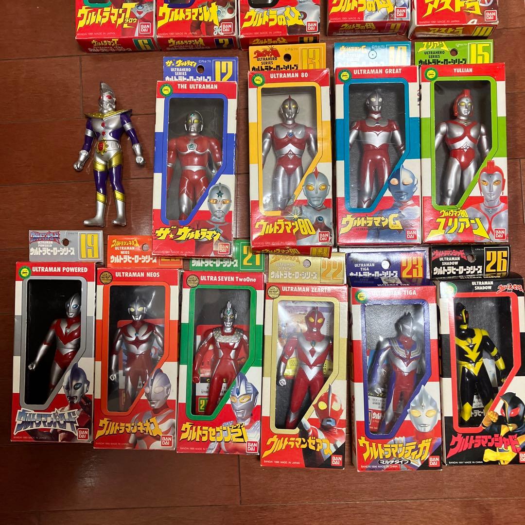 ウルトラマンヒーローシリーズ 21体