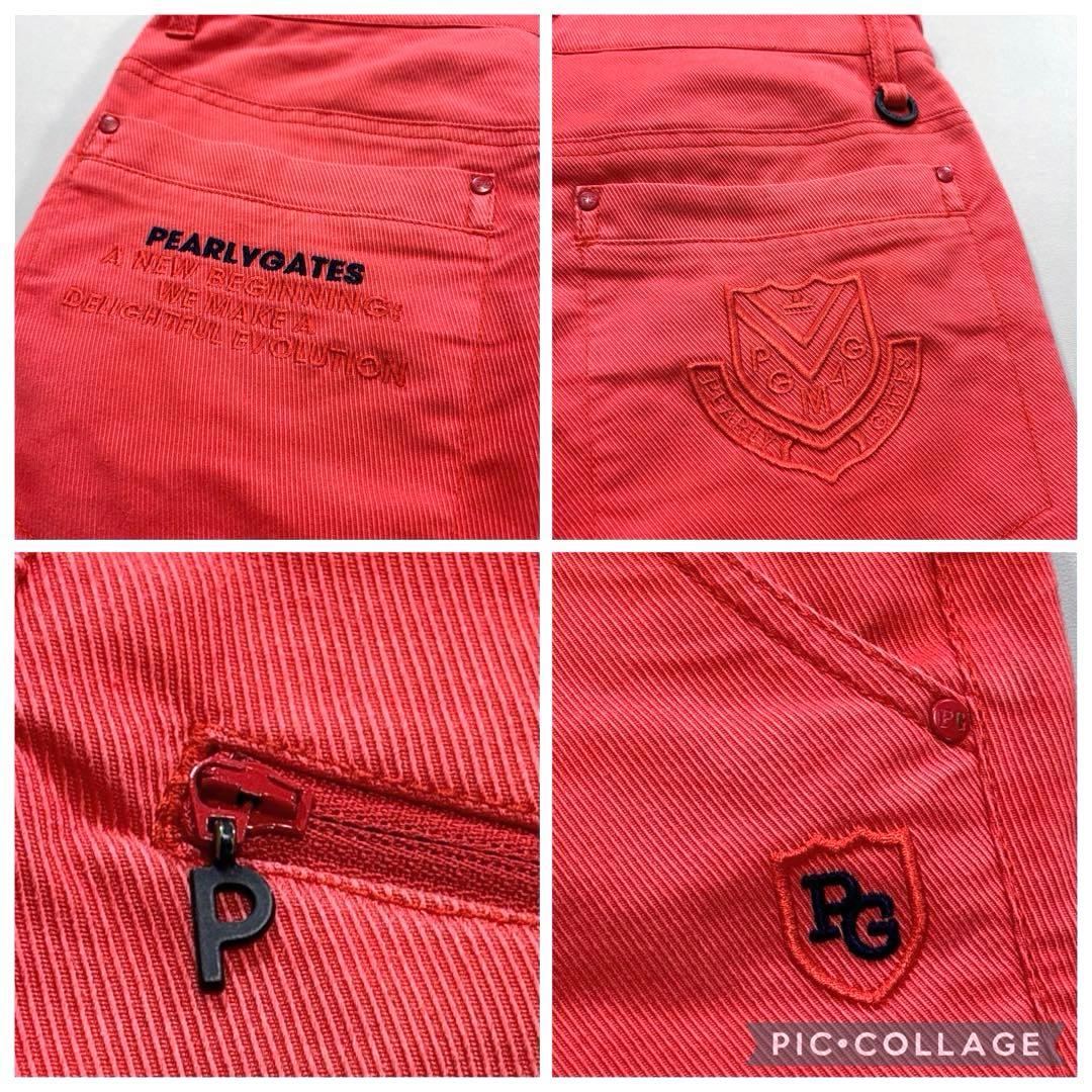 パーリーゲイツ　3/S ロングパンツ　メンズ　ピンク系　オールシーズン