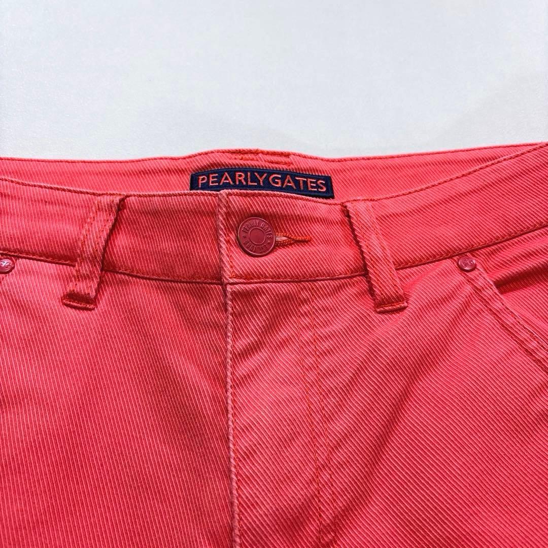 パーリーゲイツ　3/S ロングパンツ　メンズ　ピンク系　オールシーズン