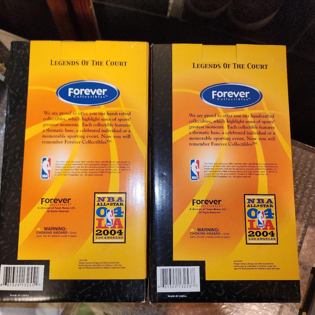 2体セット　ボブルヘッド　NBA　レブロン　カーメロ　2004　ルーキー