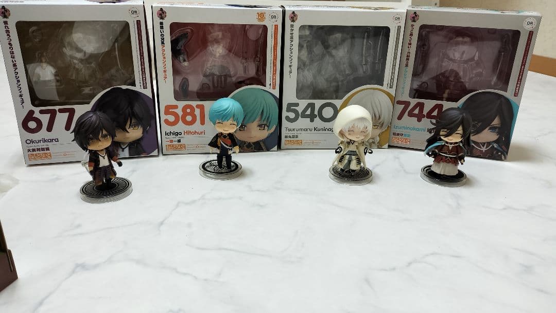 刀剣乱舞ねんどろいど4振セット(おまけ付き)