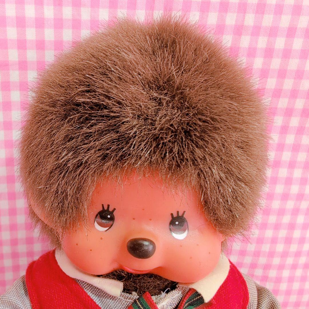 モンチッチ/sekiguchi/ぬいぐるみペア/セーラー服/赤/昭和レトロ