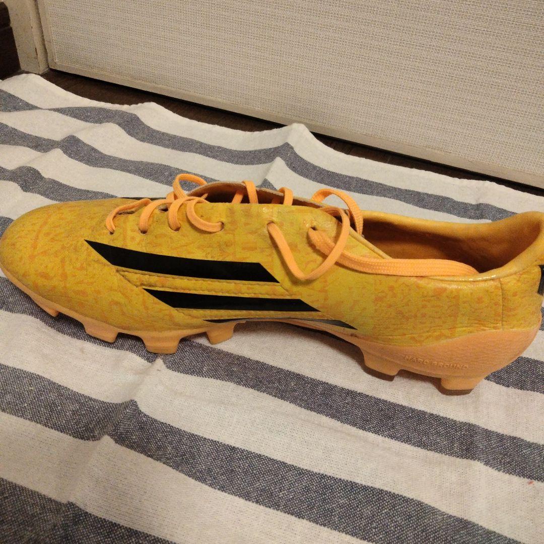 ディダス アディゼロ F50 HG-ジャパン LM(イエロー×オレンジ)