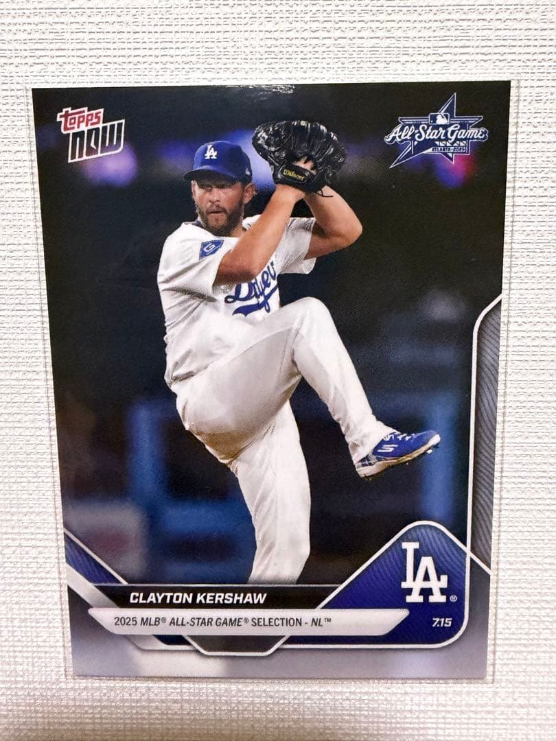 ALL-STAR GAME 2025クレイトンカーショーSHORTPRINTS版