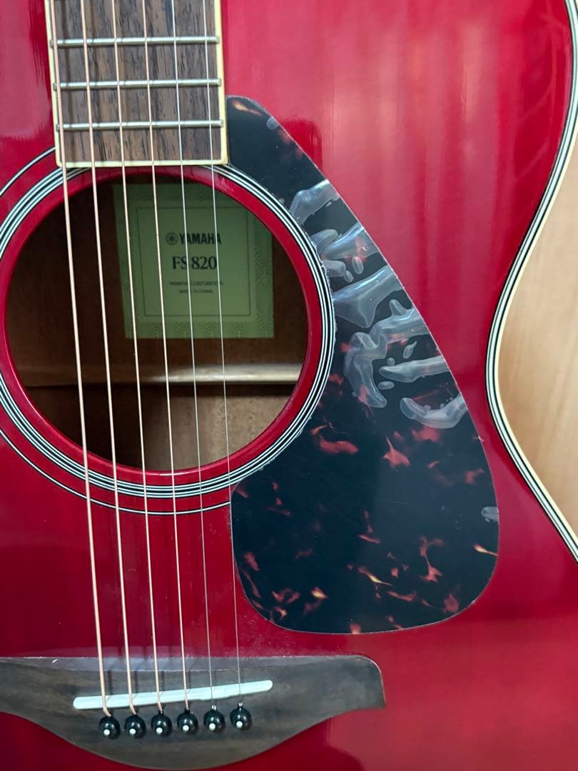 送料込！Yamaha FS-820 アコースティックギター