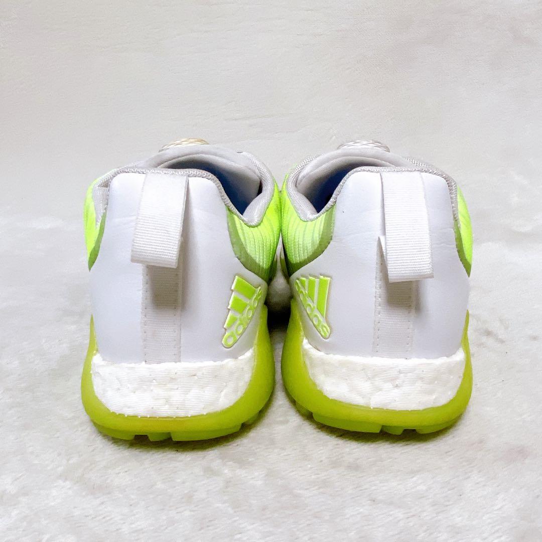 adidas　コードカオスBOA　ゴルフシューズ　26.5cm　スパイクレス　緑