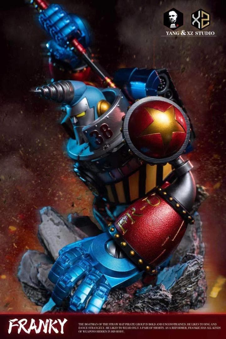 ワンピース フランキー&将軍 2体セット ガレージキット ワーコレフィギュア