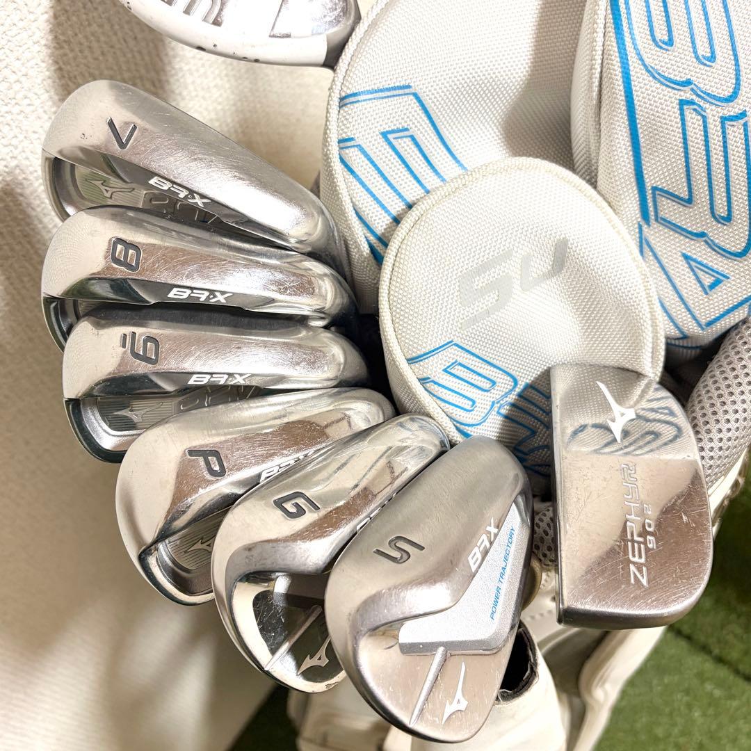 現行モデル｜ミズノ　BR-X　レディース　ゴルフクラブセット　10本　初心者