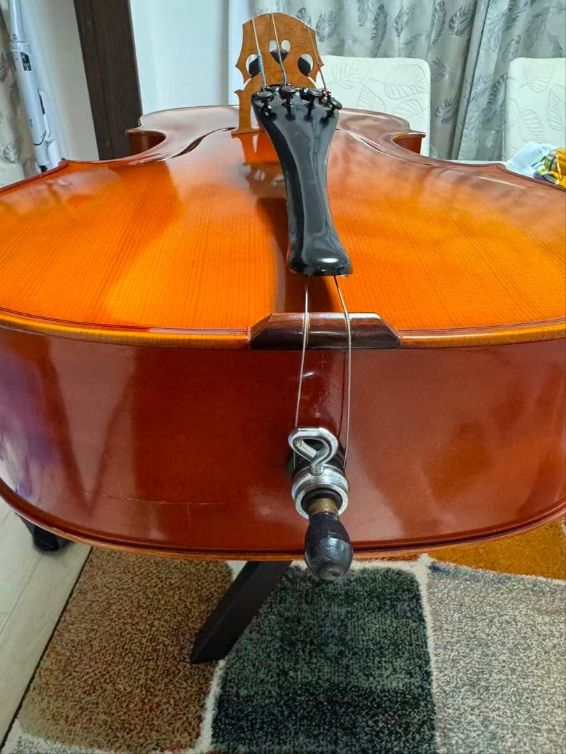 suzuki-1887-4/4NO：72チェロ 4本弦 ハート型ブリッジ