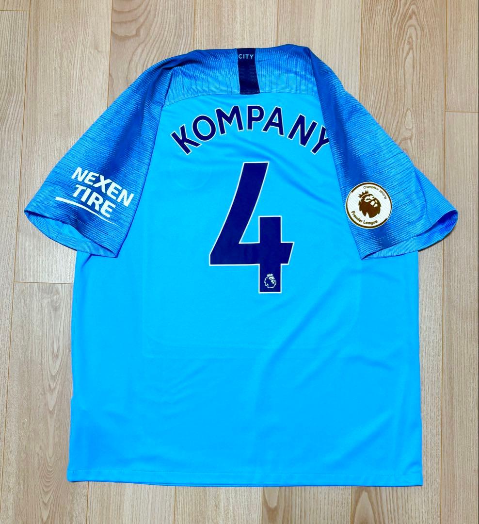 【正規品】マンチェスターシティ2018/19コンパニ ホームユニフォーム