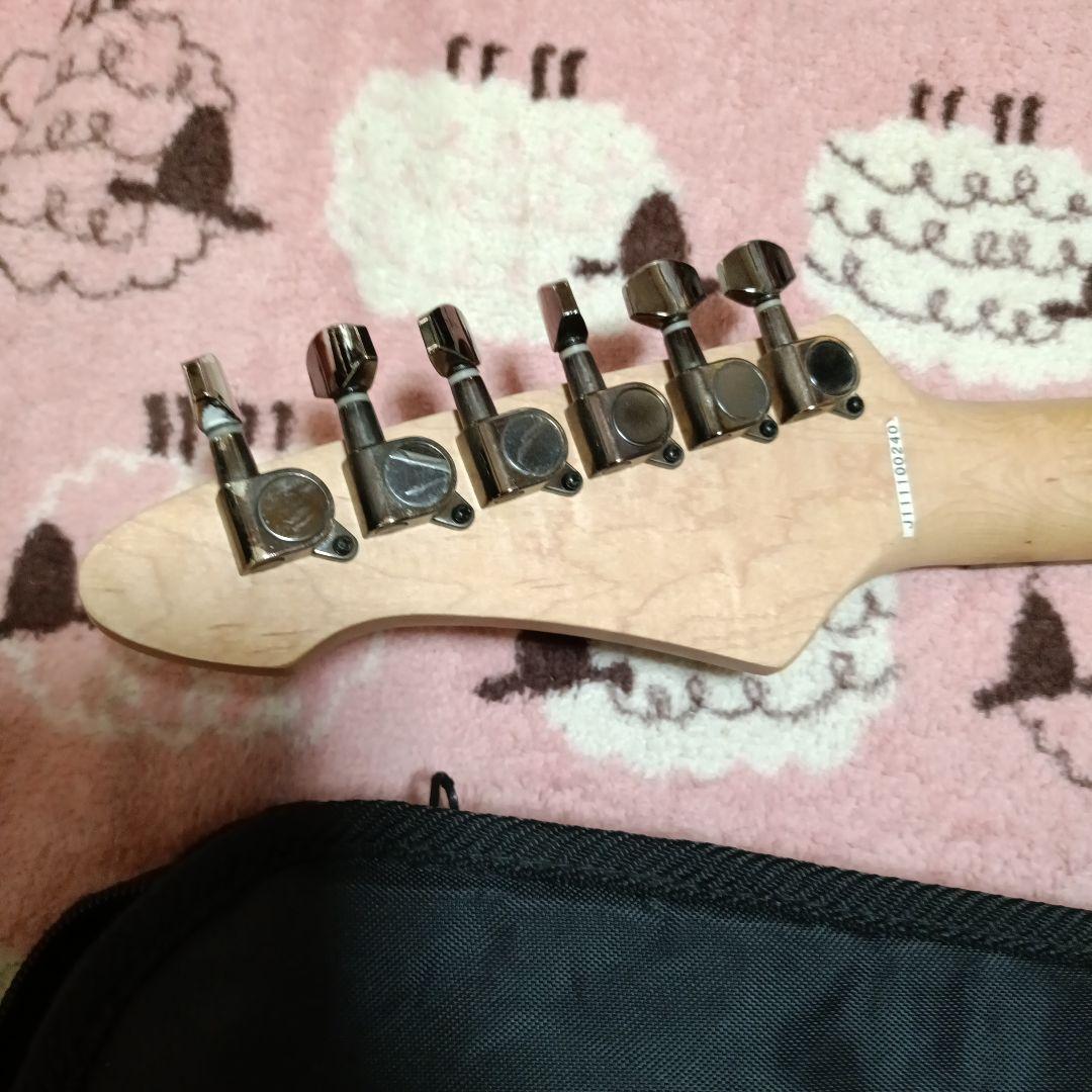 Aria Pro II MAC-series レッド エレキギター