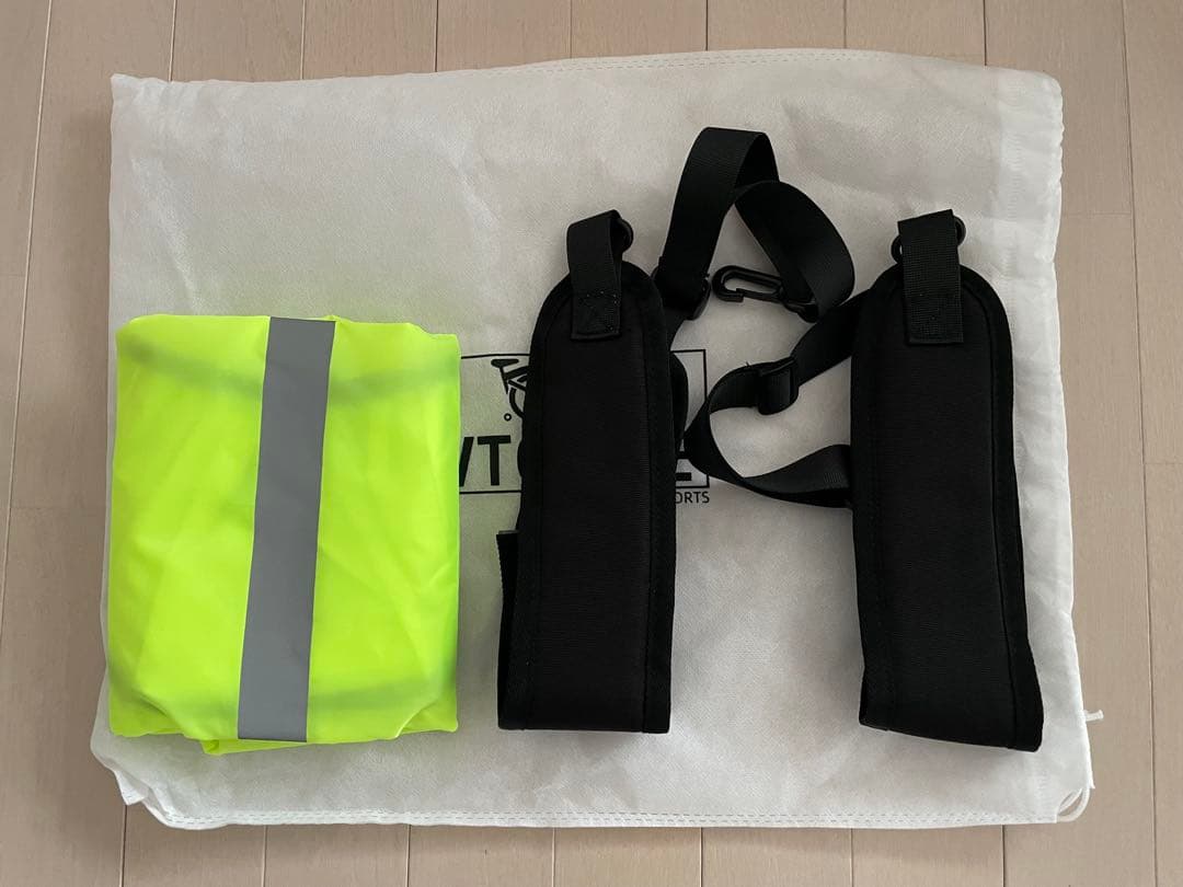 Brompton用 TWTOPSEロールトップTバッグ ブラック27.5ℓ