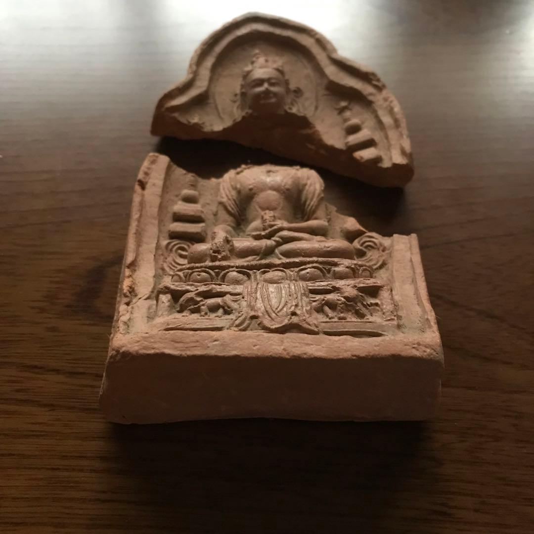 Buddha statue 塼仏(Senbutsu)　せん仏　せんぶつ　③