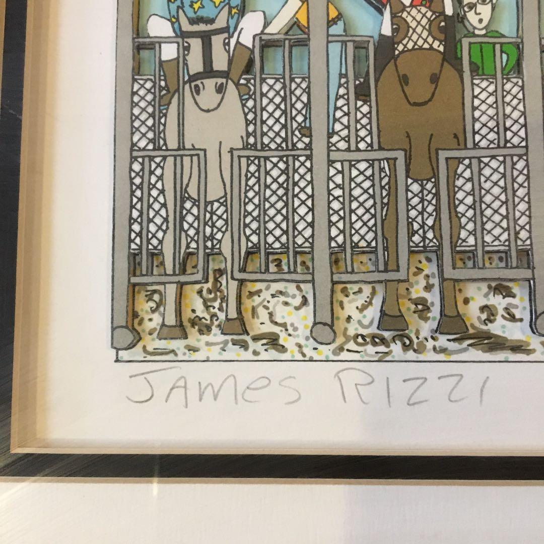 RIZZI 3D リトグラフ　READY TO RACE 1998