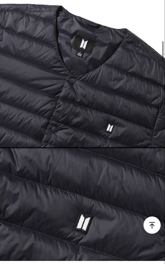 BTS Basic Down Jacket (navy) ダウンジャケット