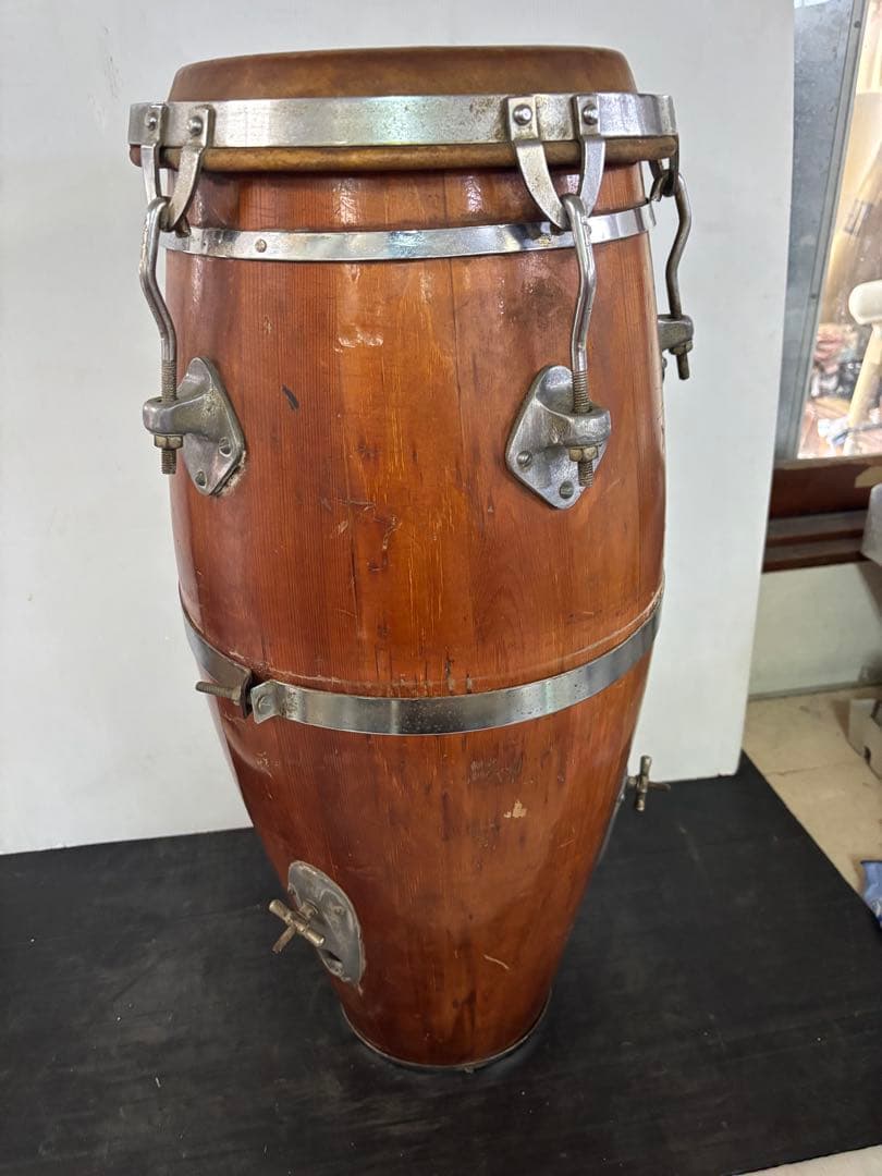 【希少‼️ヴィンテージ‼️】 コンガ 木製