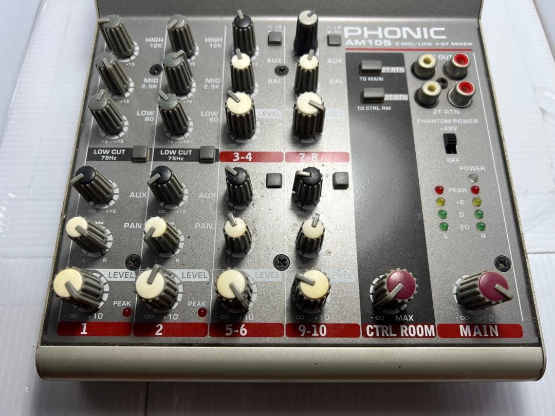 PHONIC フォニック AM105 アナログミキサー