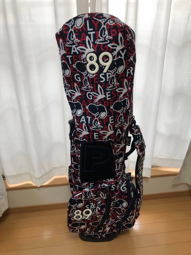 美品 PEARLY GATES SNOOPY コラボ ゴルフバッグ