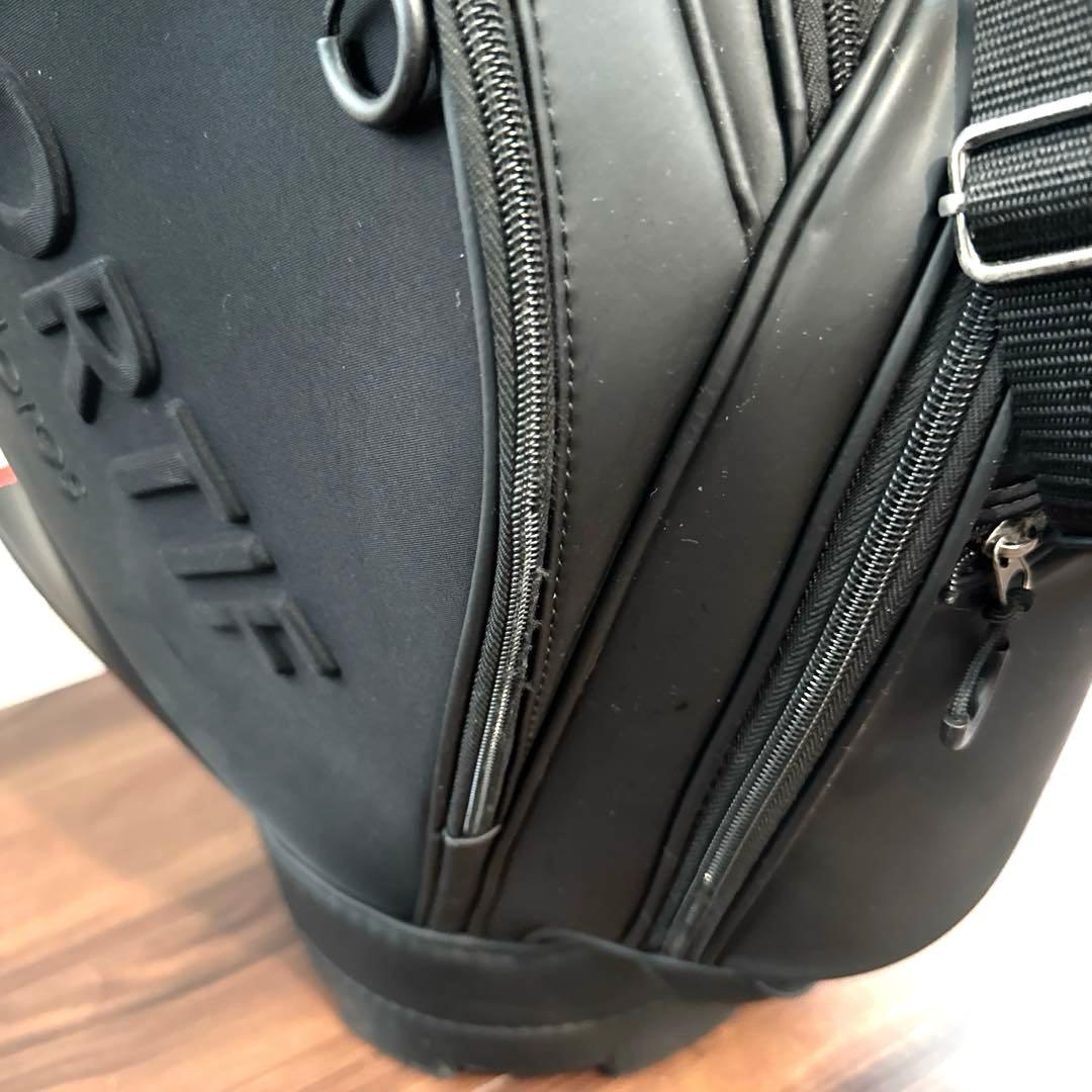 ルコックゴルフ セルフスタンド付きキャディバッグ ブラック