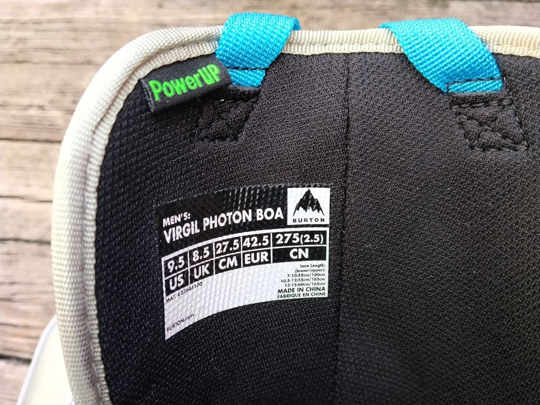 バートン スノーボードブーツ BURTON VIRGIL PHOTON 27.5