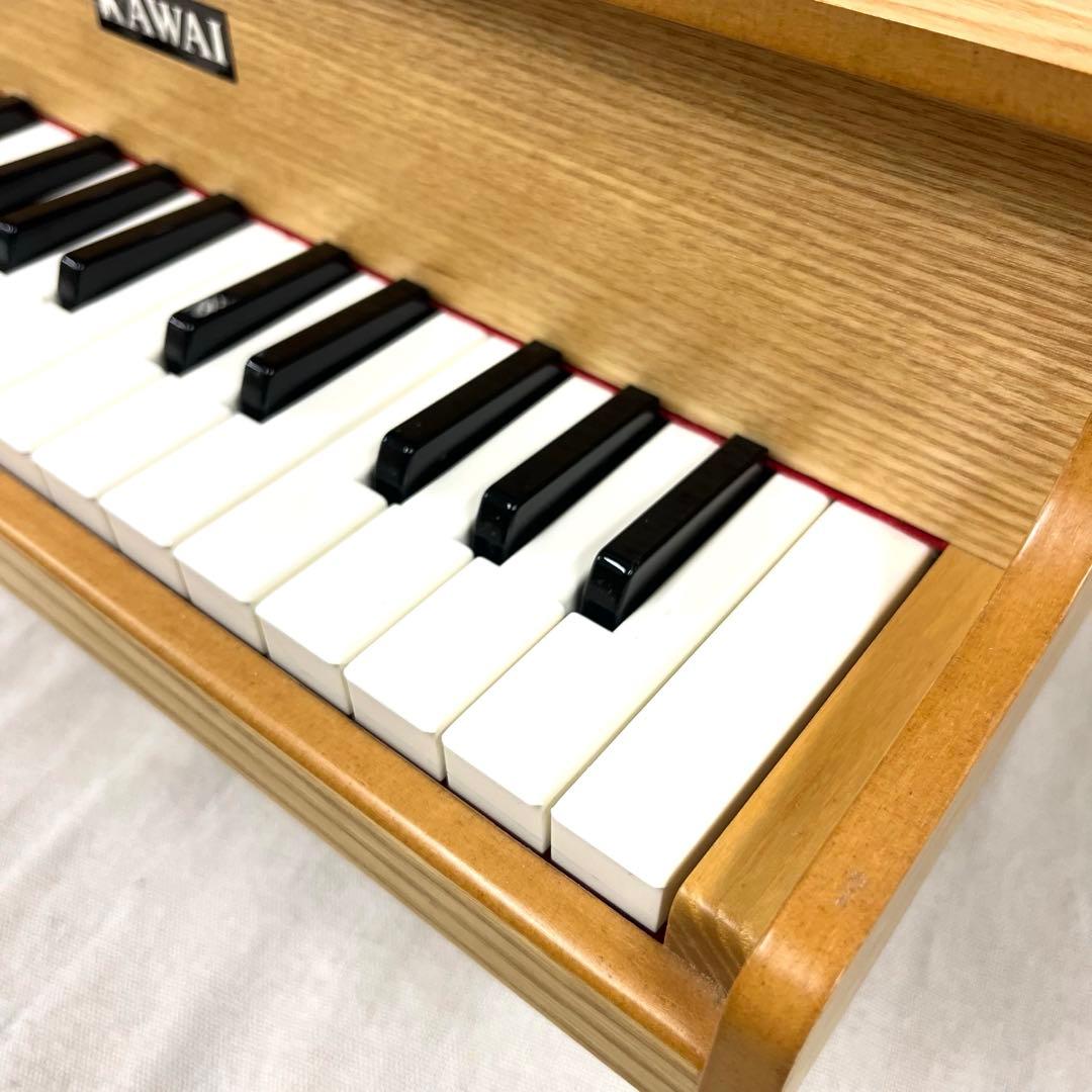 【美品】KAWAI カワイ ミニグランドピアノ ナチュラル 1144 知育玩具