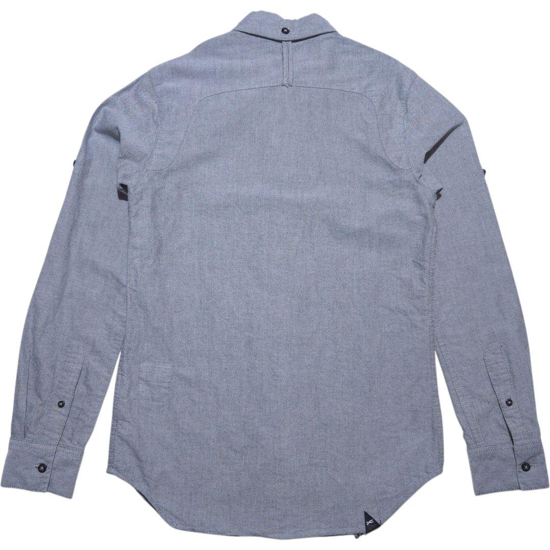 90s Patagonia USA製 太ボーダーラガーシャツ パタゴニア