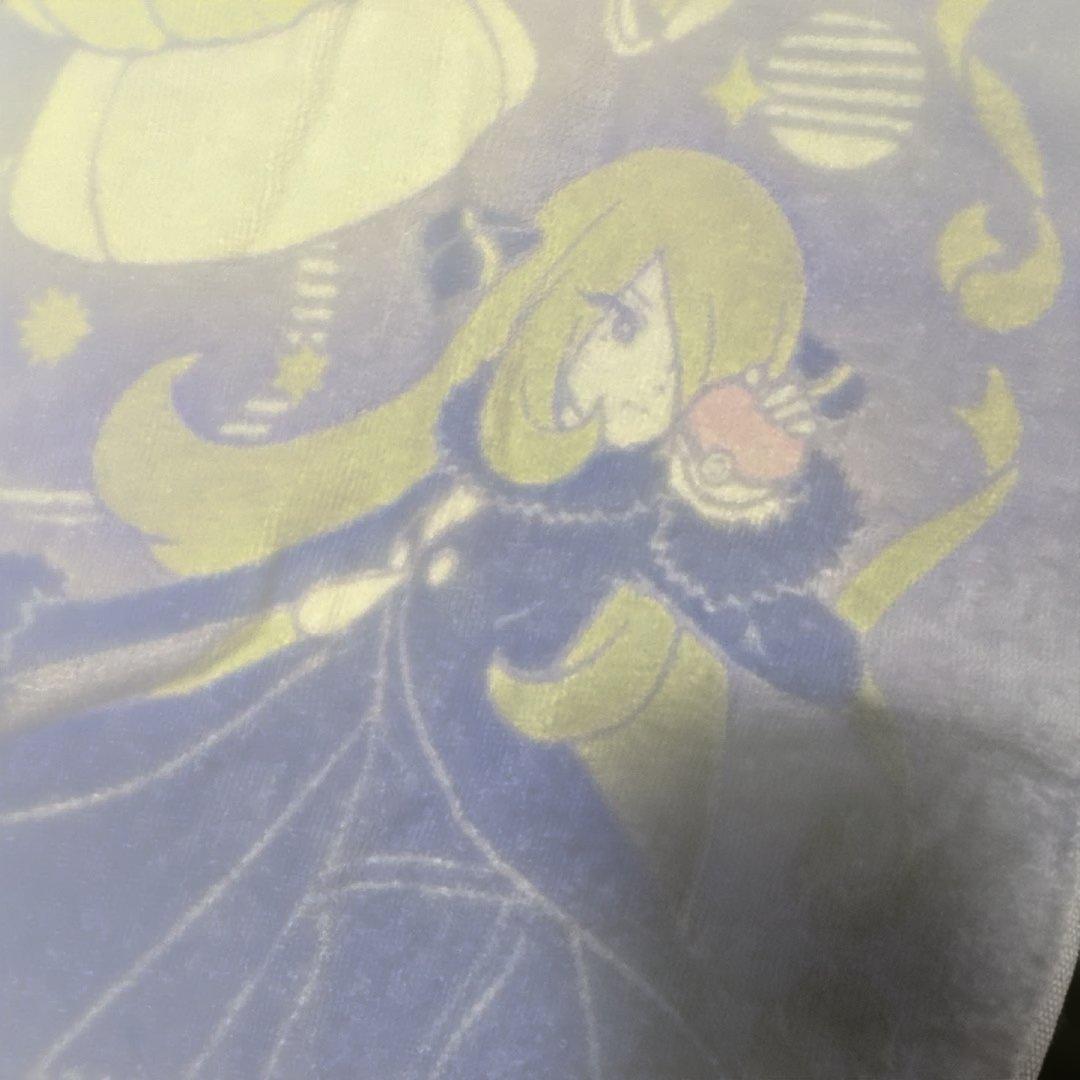 【新品未使用品】ポケモン　フェイスタオル　　シロナ カトレア　サザナミタウン