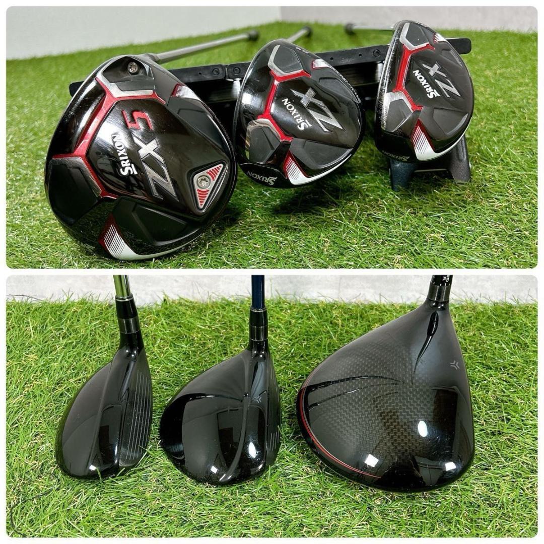 オール　ZX5 スリクソン ゴルフ クラブセット メンズ 12本 初心者 右 S