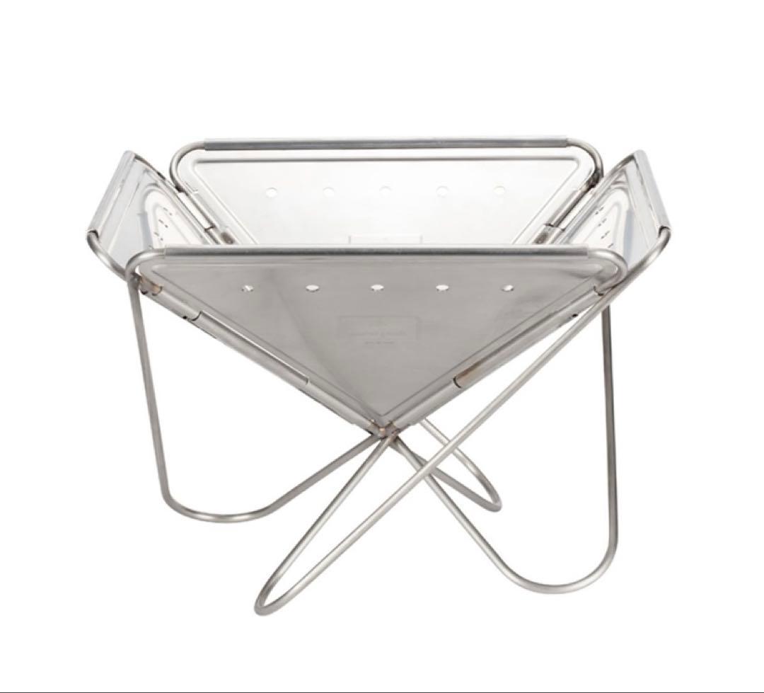 【新品未開封】 peak 焚き火台 三角形Ｌ（3〜4人用）