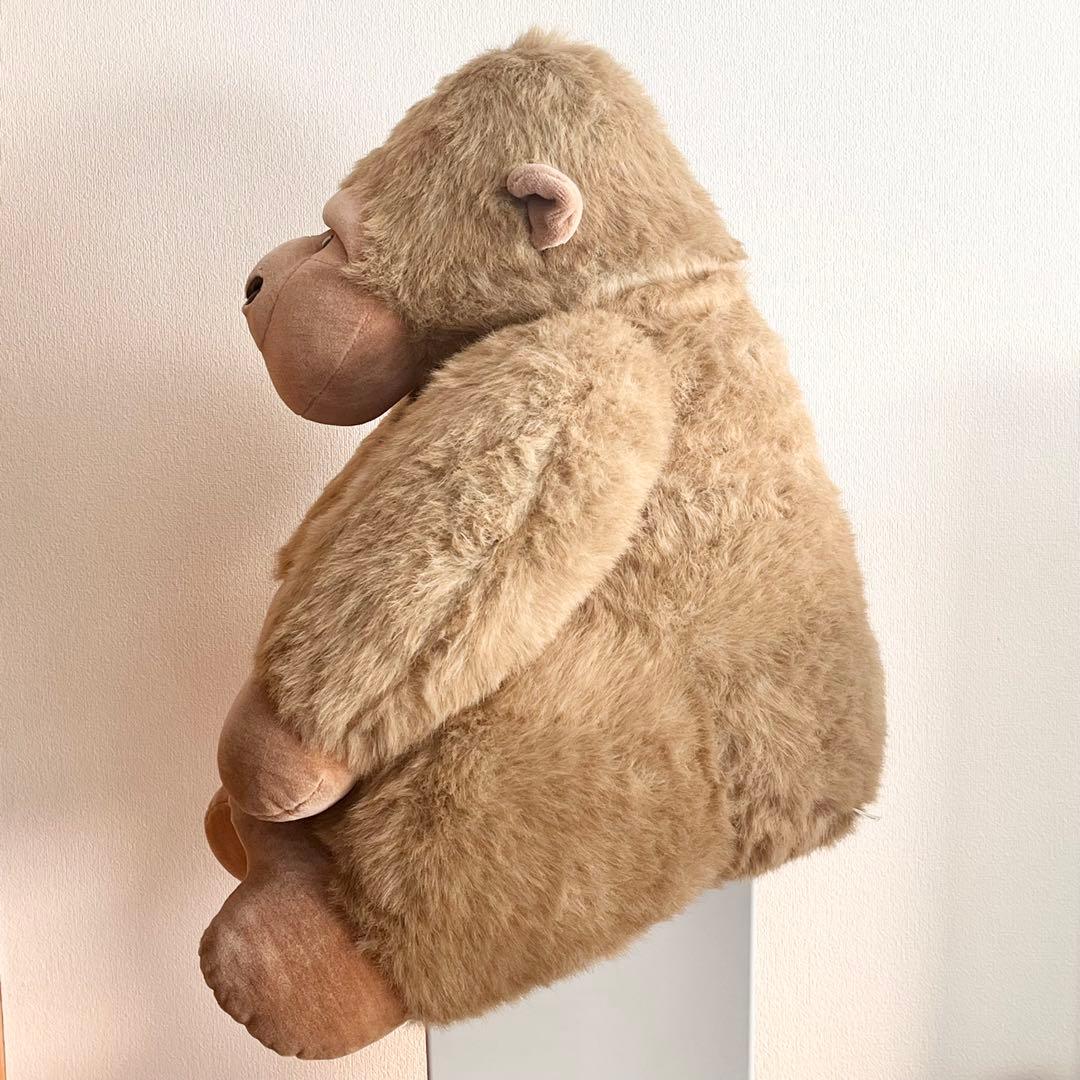 【週末値下げ】やまとなでしこ「ゴリラのぬいぐるみ」◇美品