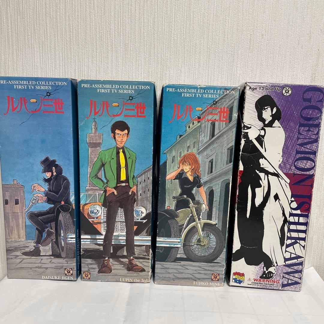 メディコムトイ　ルパン三世 &峰 不二子 &次元大介とオマケの五右衛門