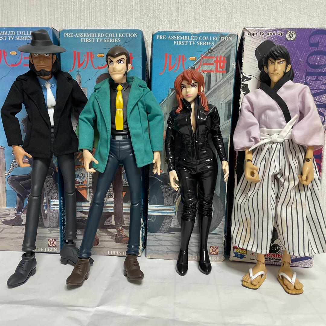 メディコムトイ　ルパン三世 &峰 不二子 &次元大介とオマケの五右衛門