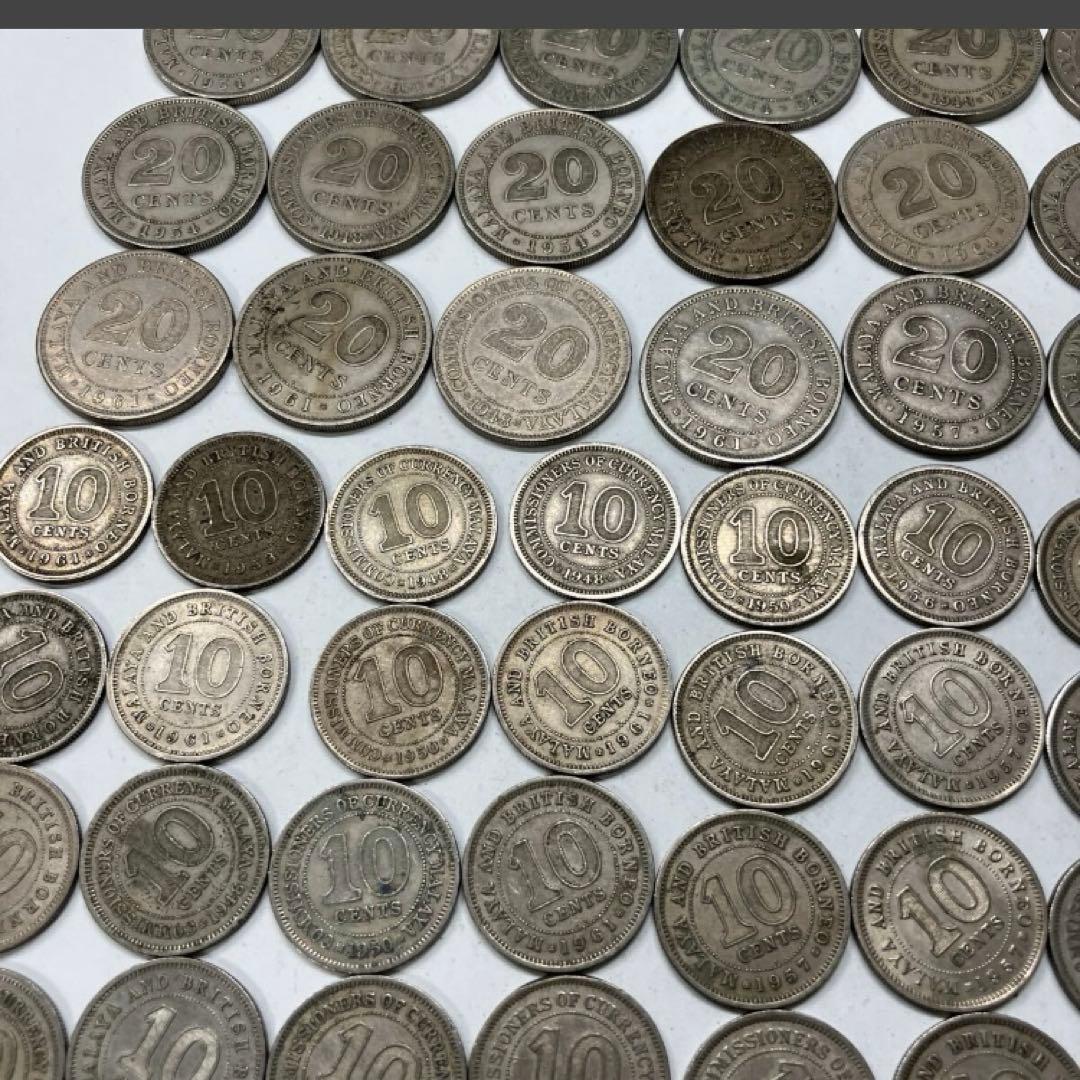 イギリス領　海峡植民地　マラヤ　ボルネオ　ジョージ　エリザベス　まとめ売り