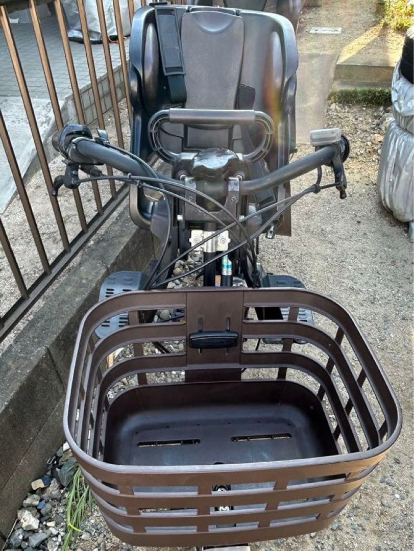 電動自転車前後子乗せ付き