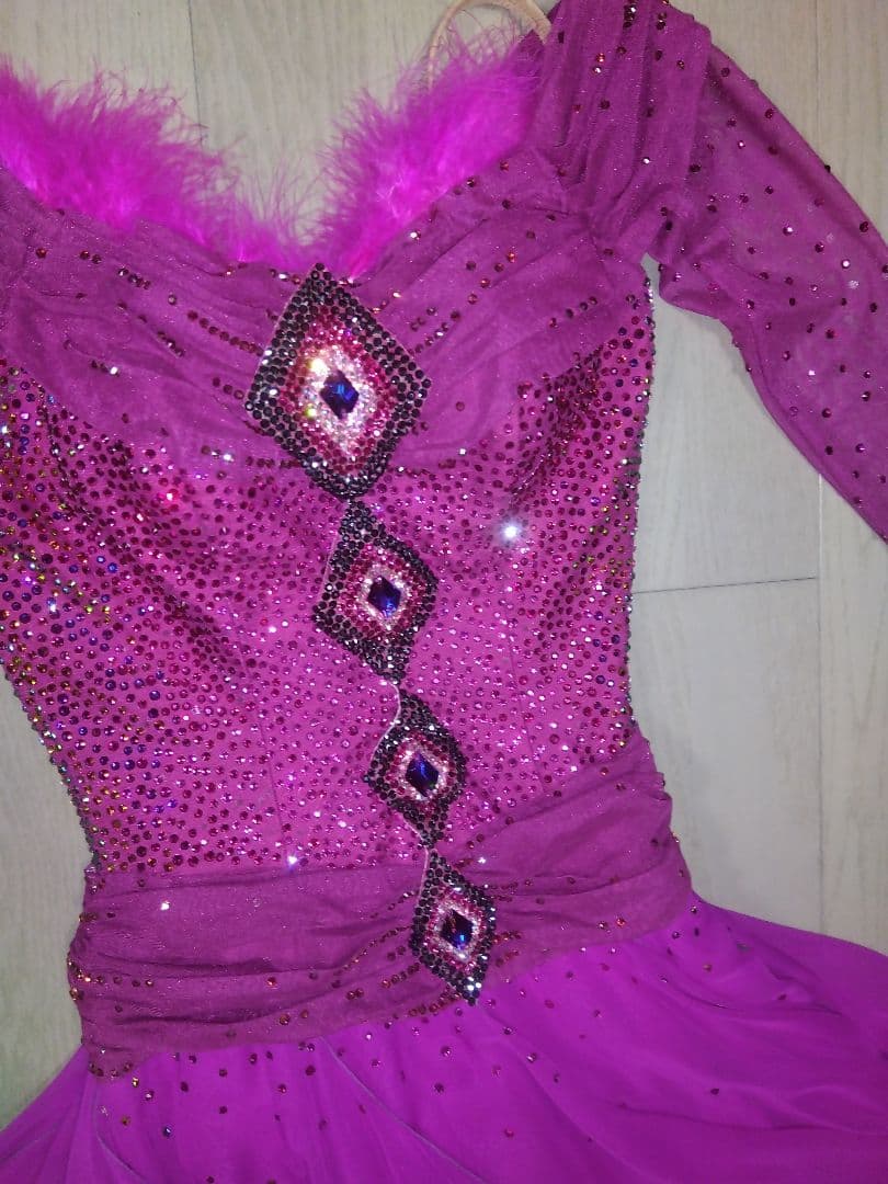 ケ*イ様 社交ダンス　チャコットドレス