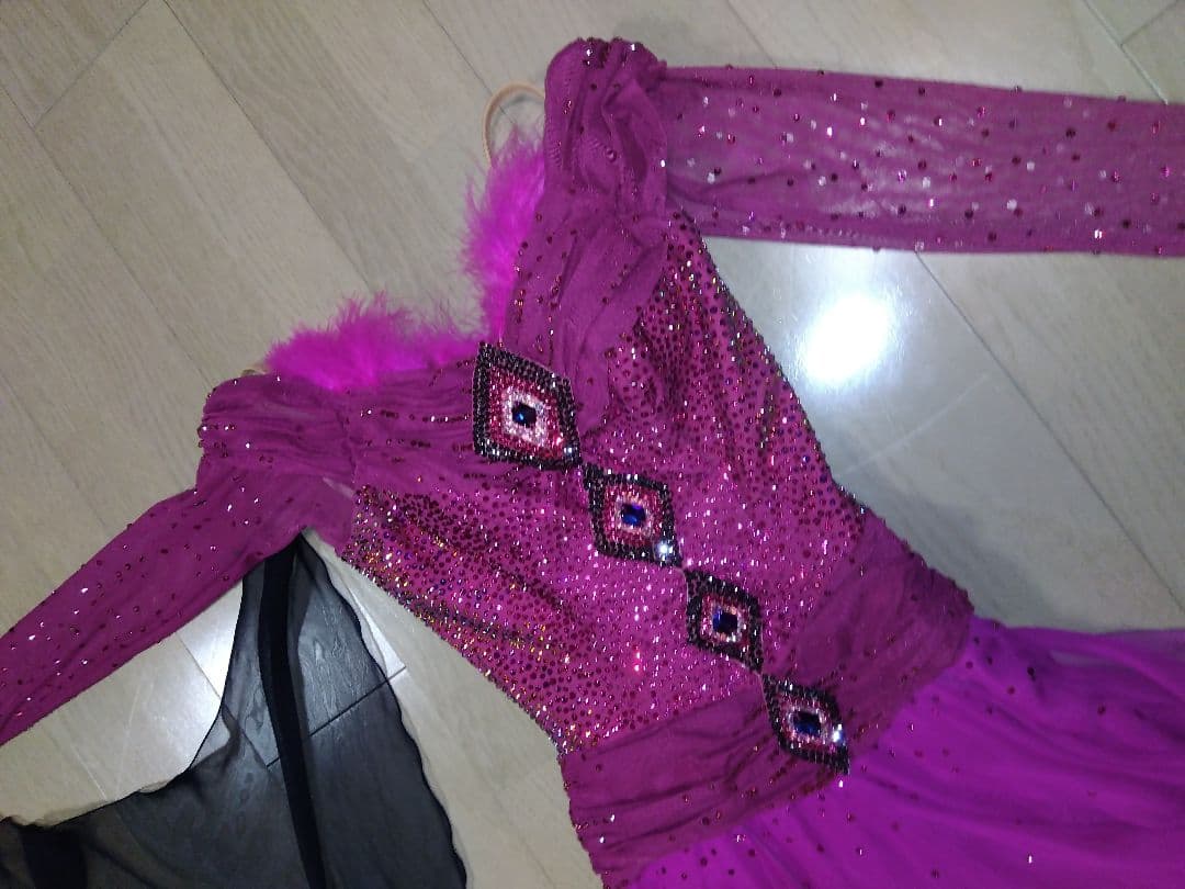 ケ*イ様 社交ダンス　チャコットドレス