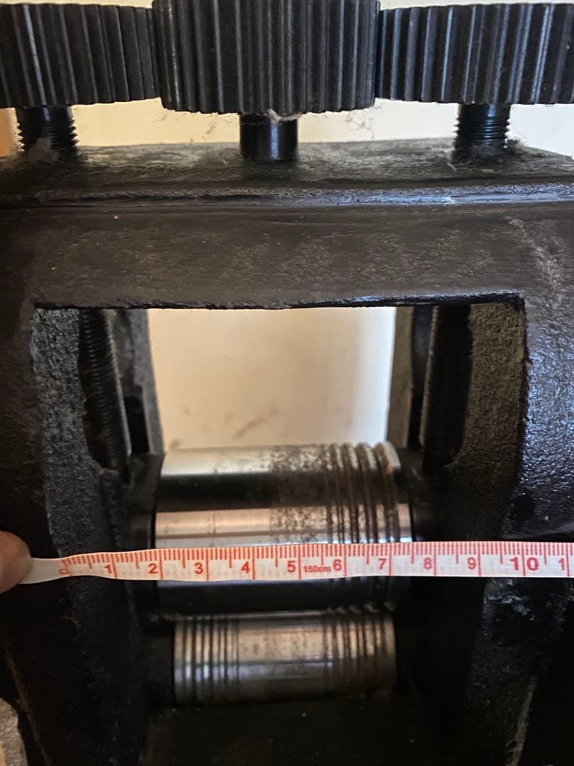 【Nt74】彫金ローラー　溝あり