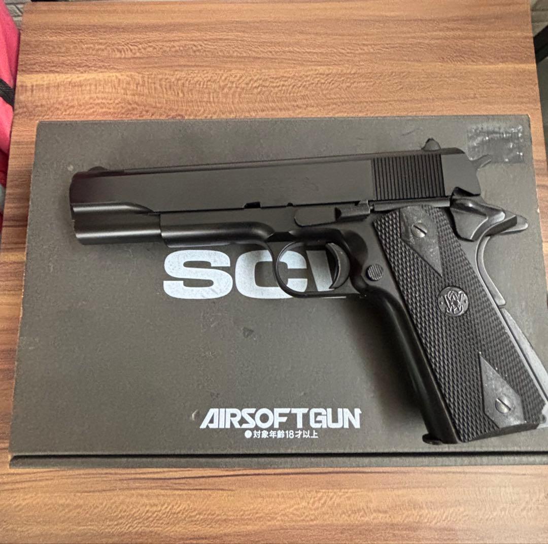 希少S&W コラボWA 1911 ガスガン ブラック