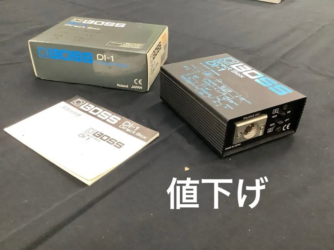 BOSS ( ボス ) DI-1 定番ダイレクトボックス(DI)