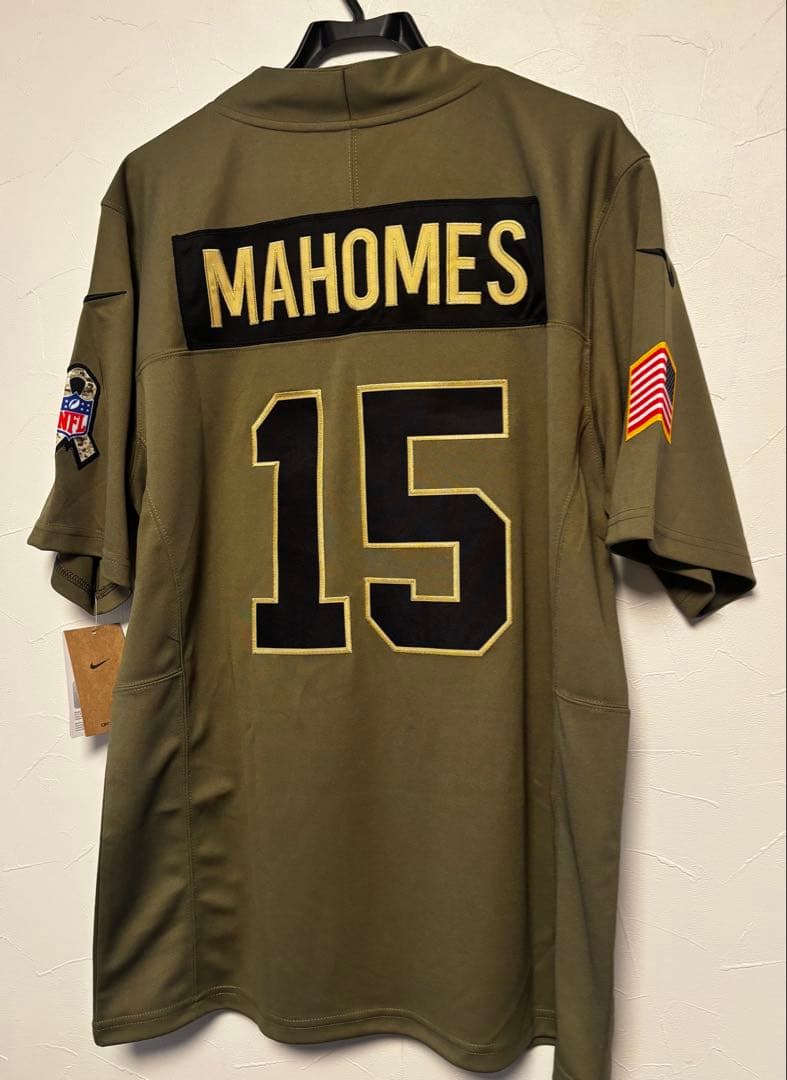 カンザスシティチーフス ジャージMAS パトリックマホームズ　希少！！