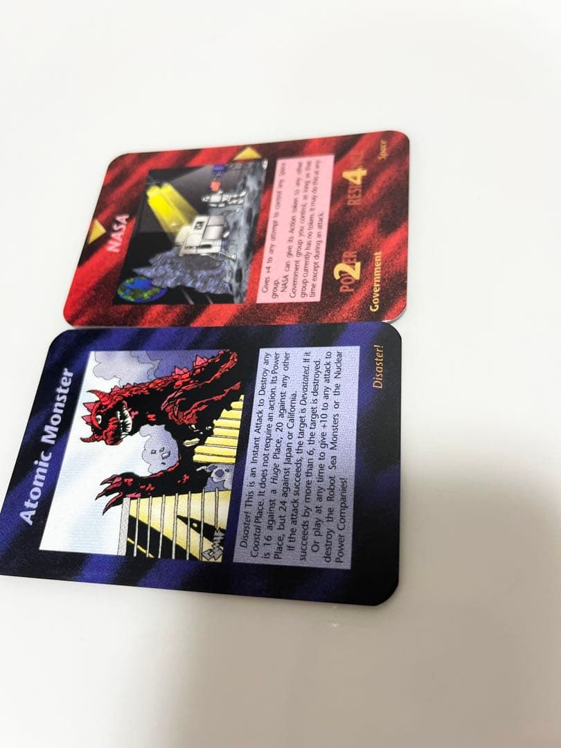 イルミナティカードAtomic Monster、NASAフリーメイソン絶版廃盤